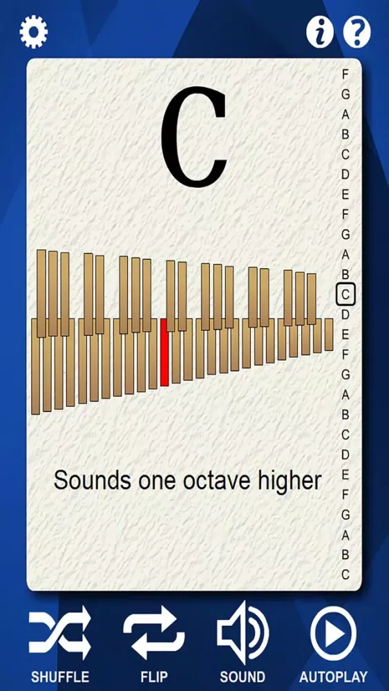 Xylophone Flash Cards Screenshots