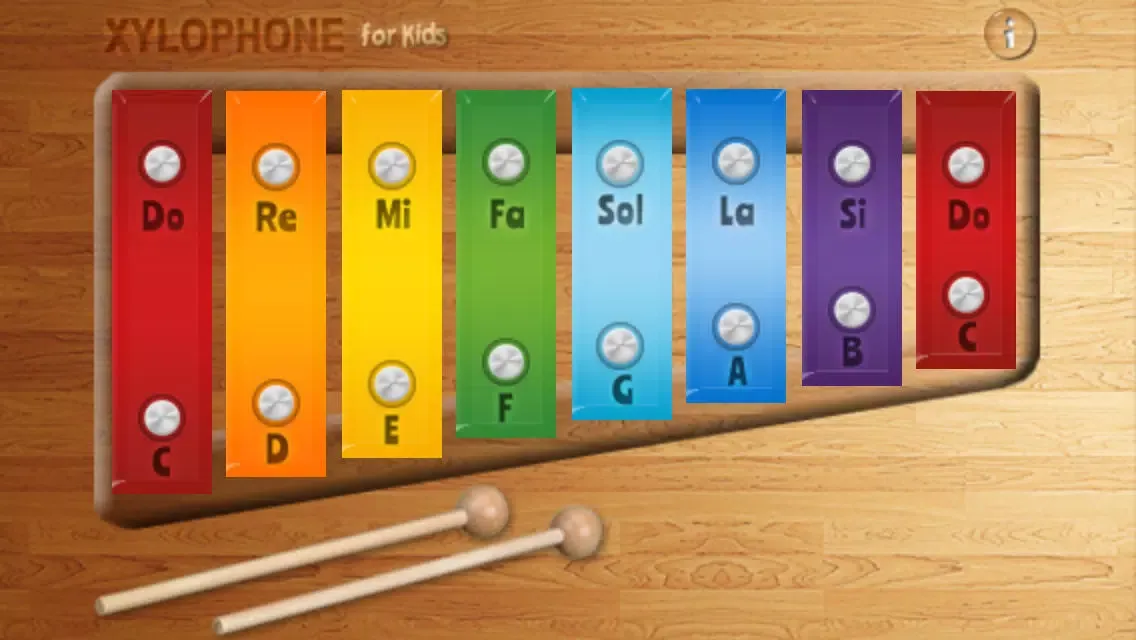 Capturas de tela do Xylophone for Kids