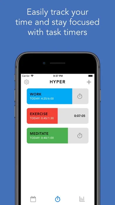 صور Hyper - Focus Time Tracker