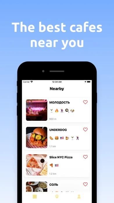 Capturas de pantalla de Foody Guide