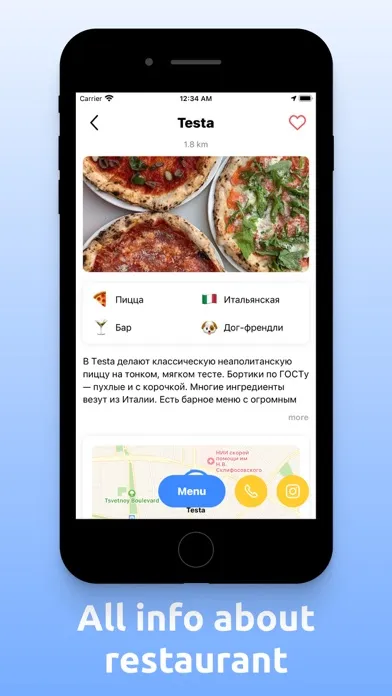 Capturas de pantalla de Foody Guide
