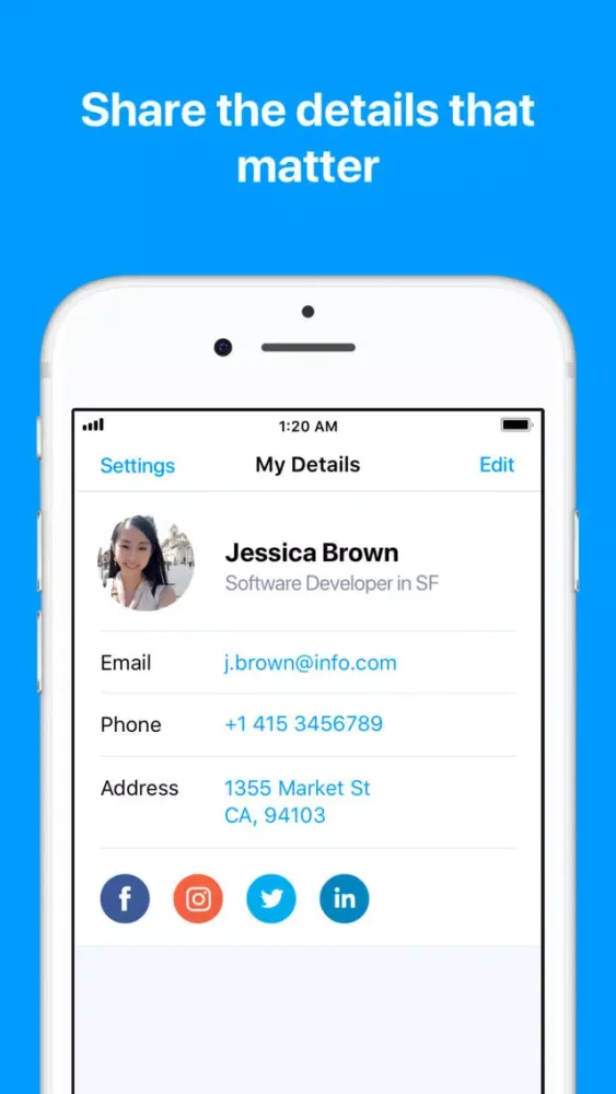 Screenshot di Ambit - contacts reinvented