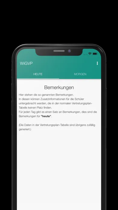 تصاویر WiGVP - Vertretungsplan