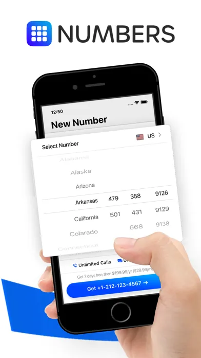 Screenshot di Second Number Line App Numbers