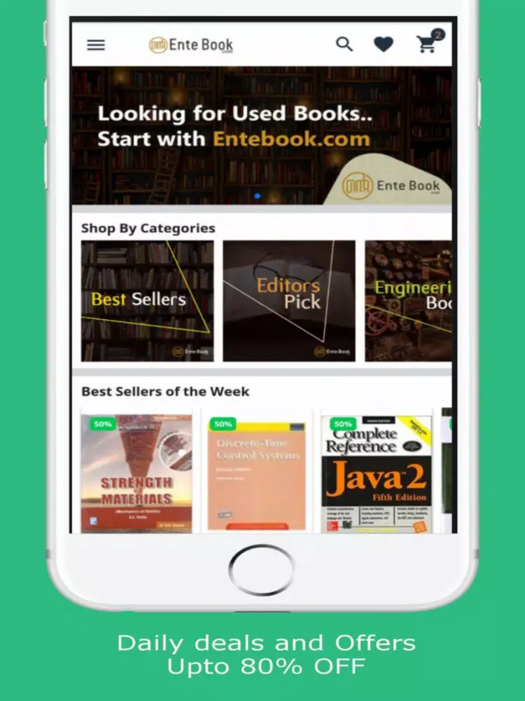 EnteBook | Online Book Store iPad 应用截图