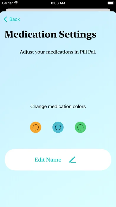 Tangkapan skrin Pill Pal - Medication Reminder