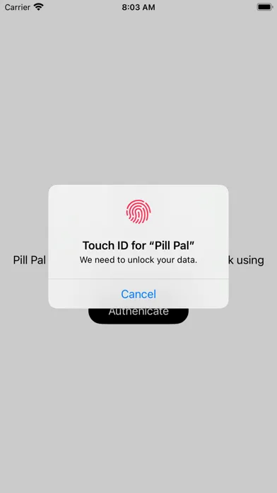 Tangkapan skrin Pill Pal - Medication Reminder