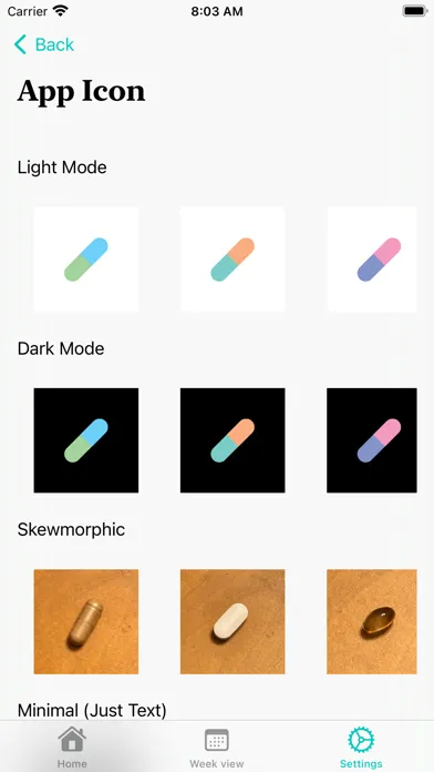 Tangkapan skrin Pill Pal - Medication Reminder