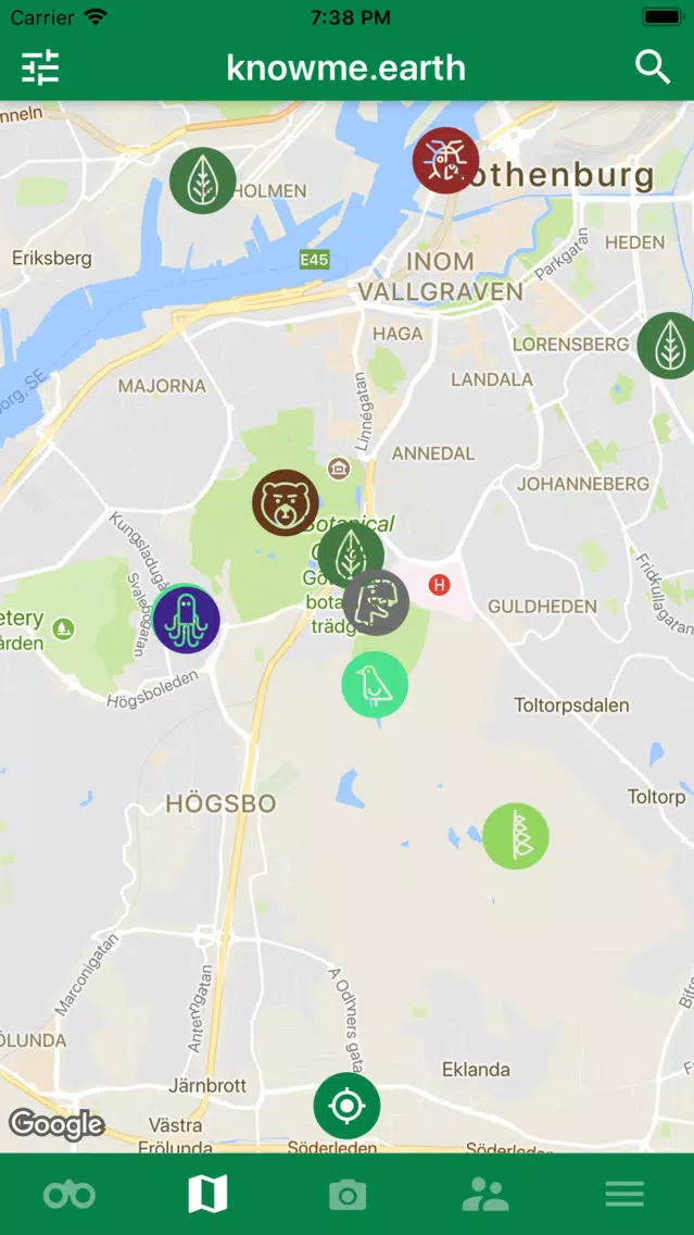 knowme.earth Screenshots