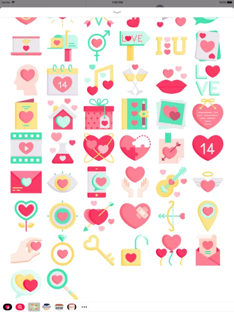 تصاویر Lovely Sticker Pack iPad 