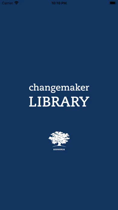 Captures d'écran de Changemaker Library