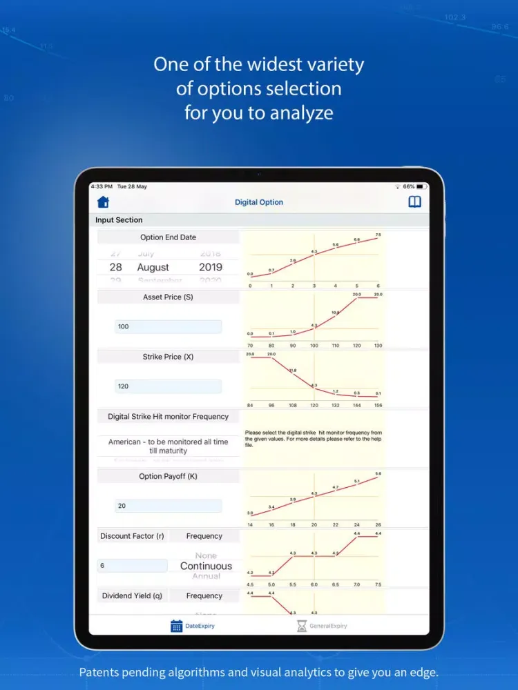 RiskDoctor - Option Trading iPad  Ekran Görüntüleri
