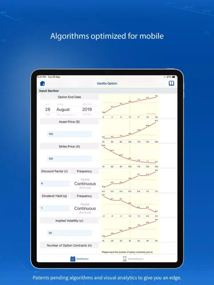 RiskDoctor - Option Trading iPad  Ekran Görüntüleri