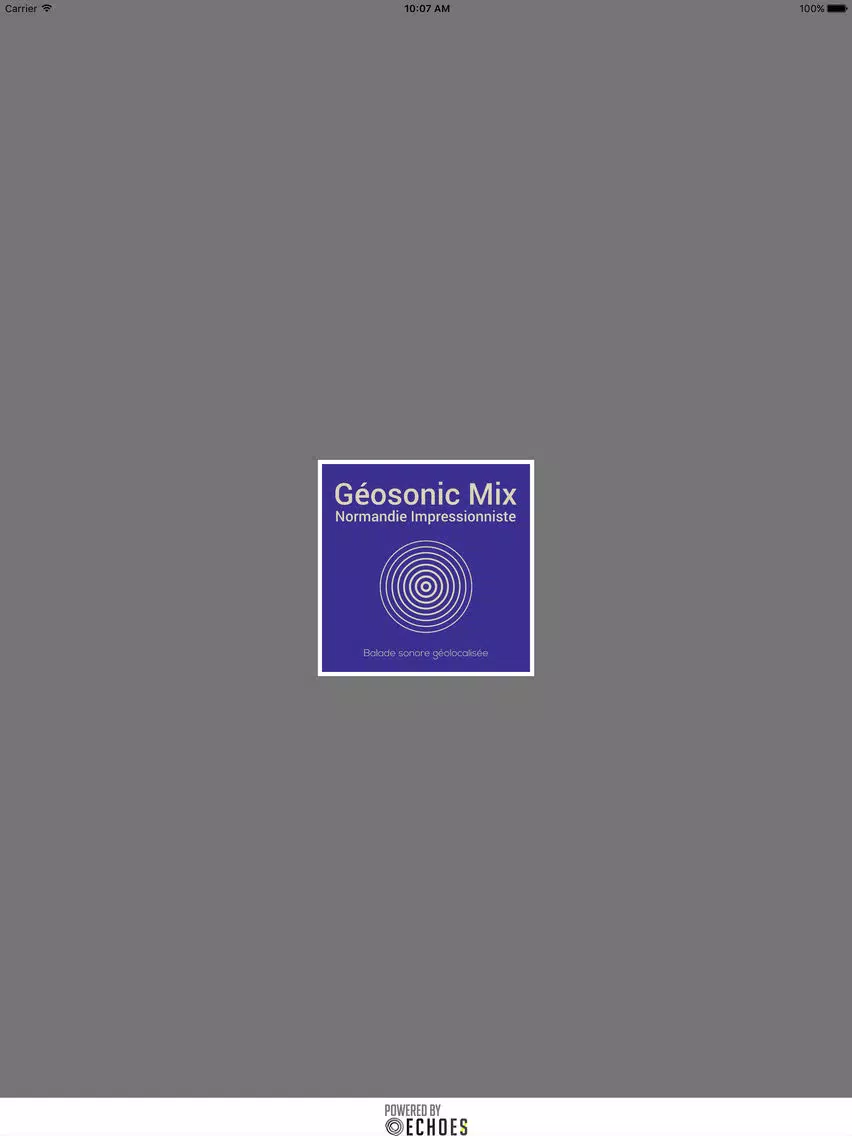 Géosonic Mix Normandie Impressionniste iPad 应用截图