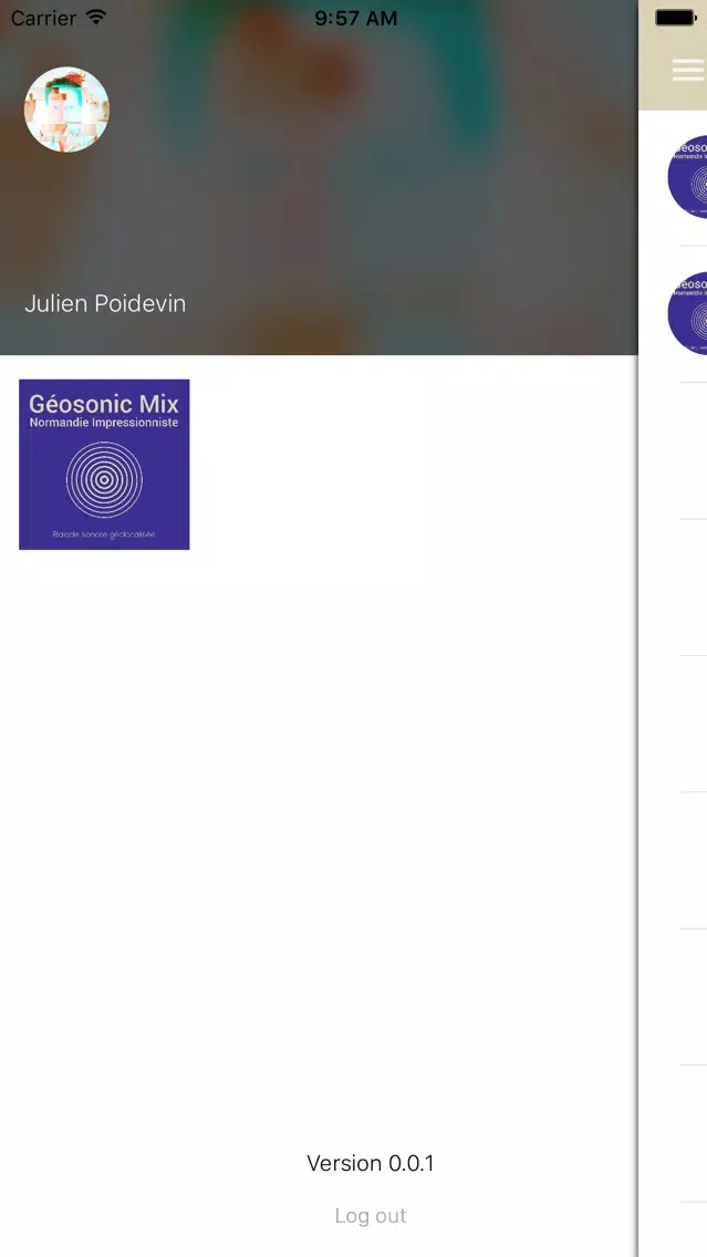 Géosonic Mix Normandie Impressionniste应用截图