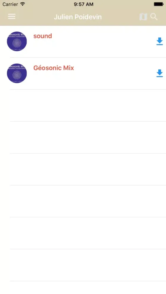 Géosonic Mix Normandie Impressionniste スクリーンショット