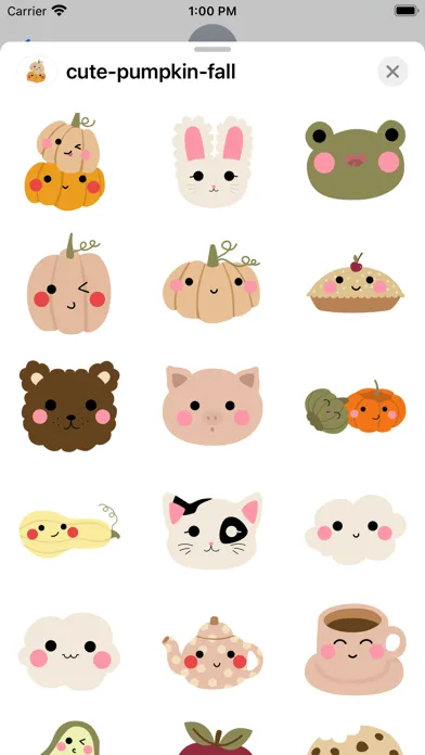 Cute Pumpkin Fall应用截图