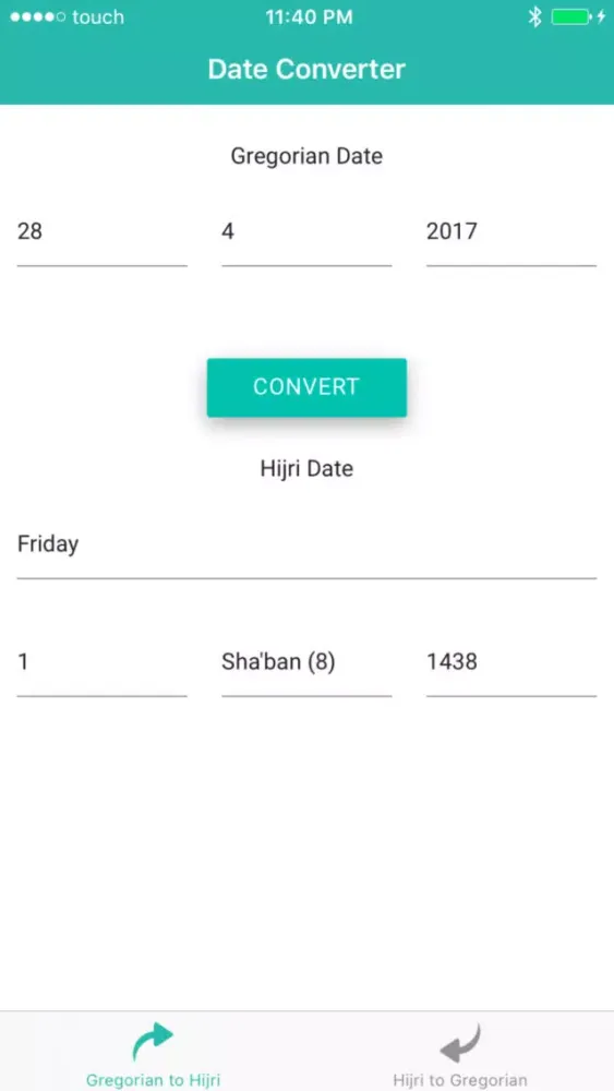 تصاویر Date Converter | محول التاريخ