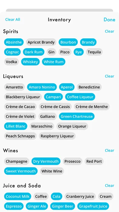 Martini: Cocktail Recipes سکرین شاٹس