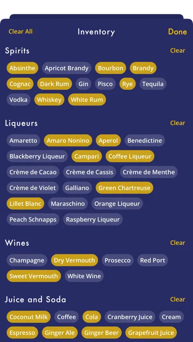 Martini: Cocktail Recipes سکرین شاٹس