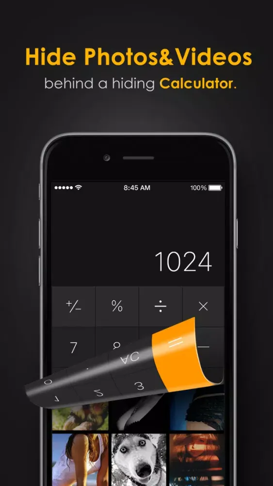 Secret Calculator+ Pro: Private photo & video vault with safe internet browser Screenshots