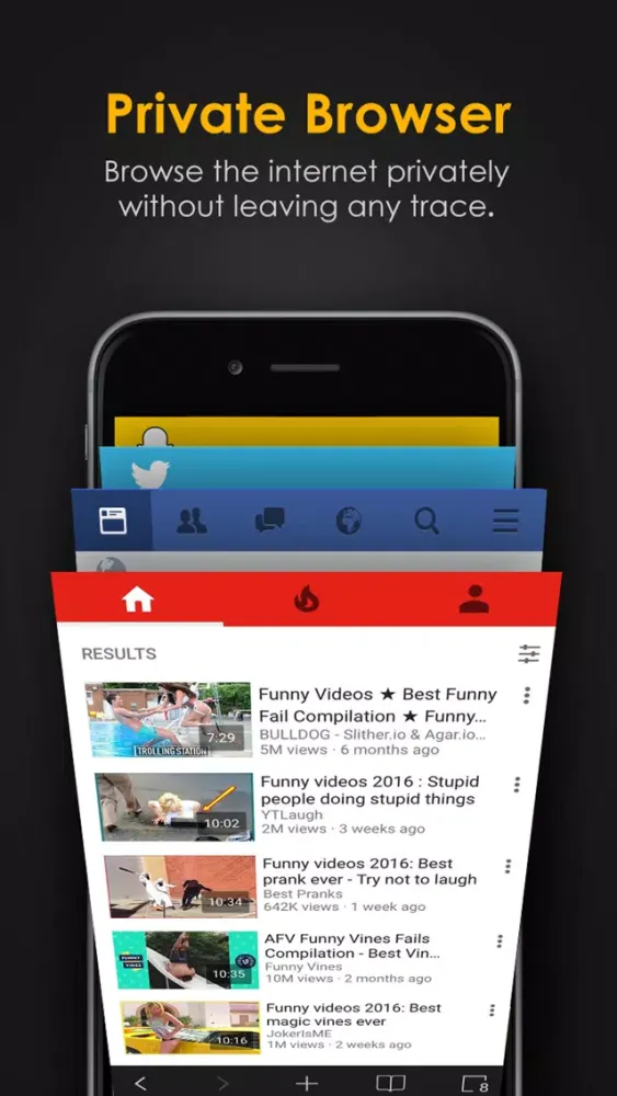 Secret Calculator+ Pro: Private photo & video vault with safe internet browser Screenshots