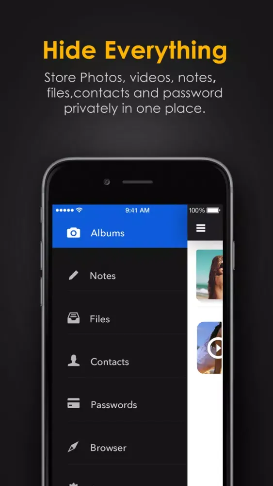 Secret Calculator+ Pro: Private photo & video vault with safe internet browser Screenshots