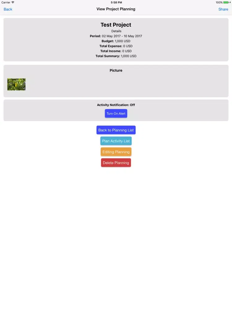 ATN Planner iPad 应用截图