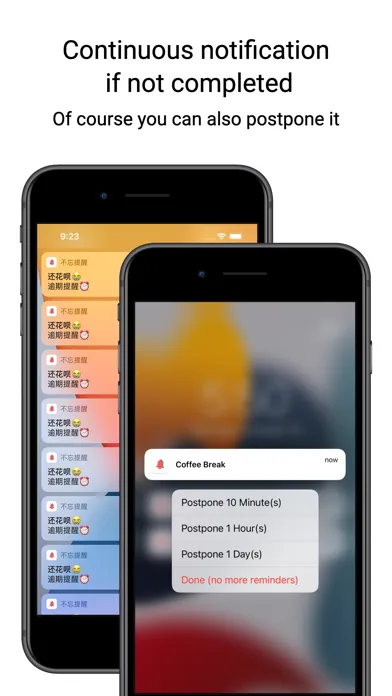 Zrzuty ekranu Remind - notification, timers