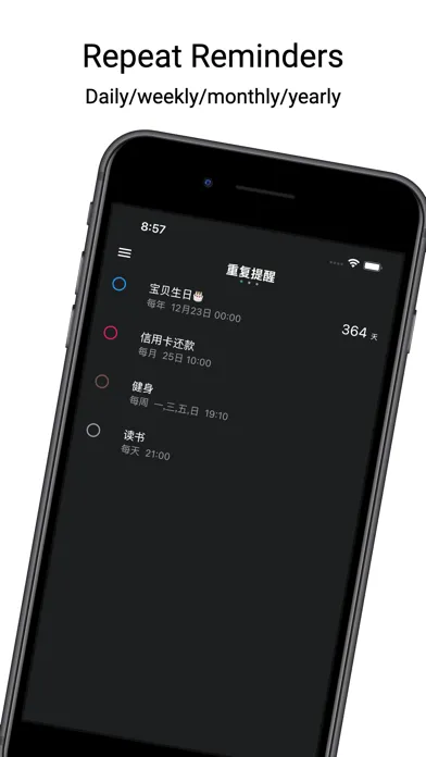 Zrzuty ekranu Remind - notification, timers
