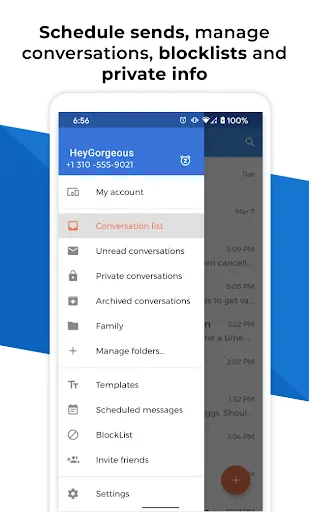 Pulse SMS (Phone/Tablet/Web)应用截图