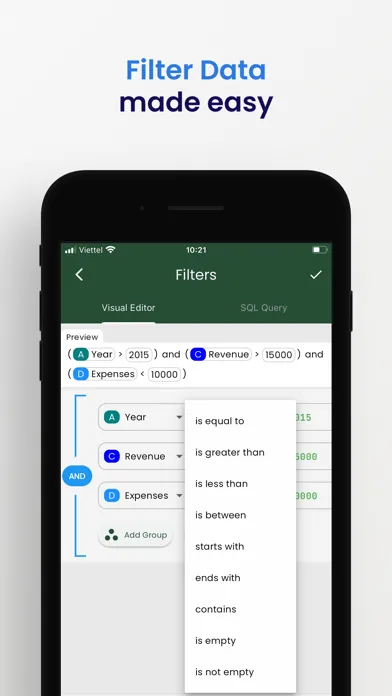 CSV File Viewer - Smart CSV Screenshots
