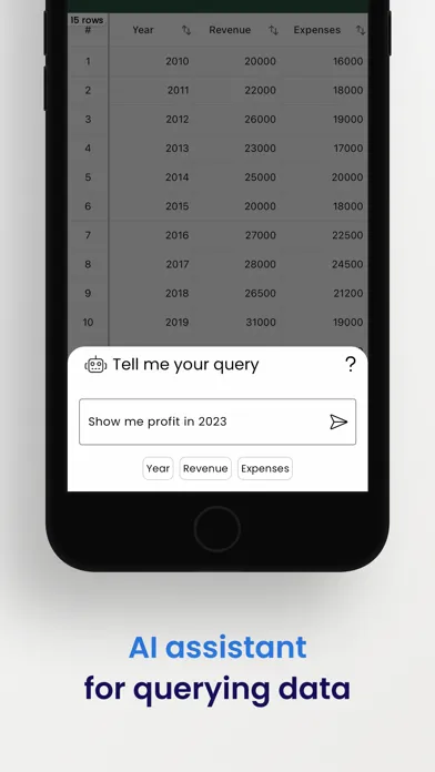 CSV File Viewer - Smart CSV Screenshots