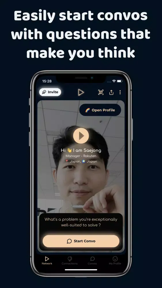 Neno: Authentic Networking Screenshots