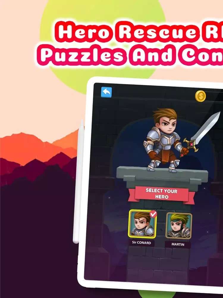Скриншоты Hero Rescue Puzzles - Conquest iPad 