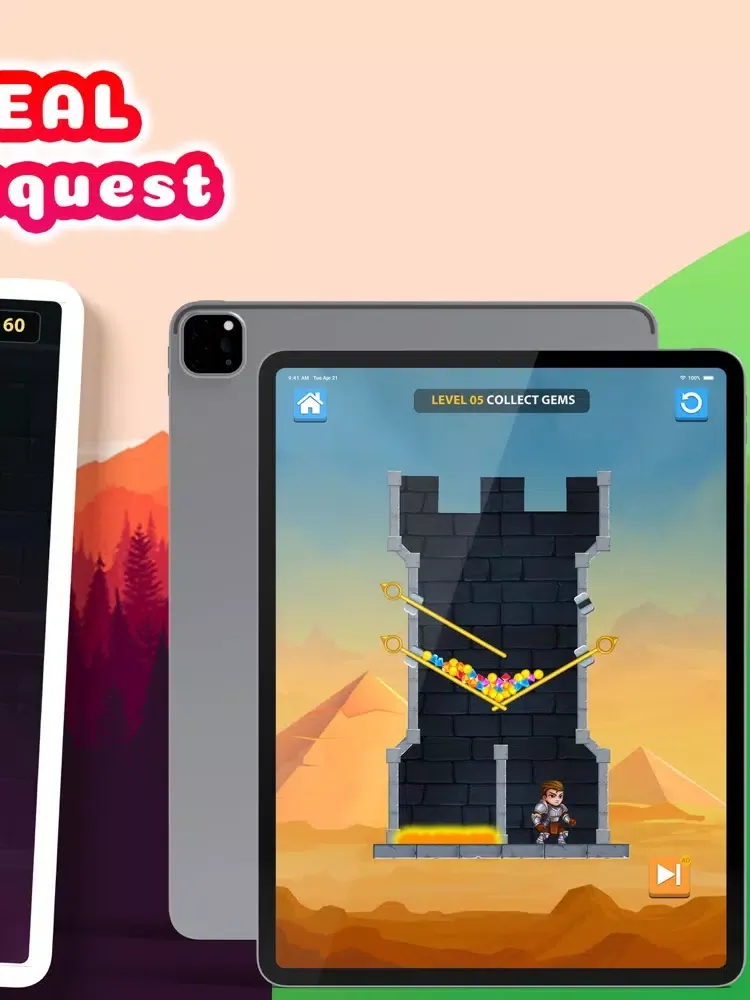 Скриншоты Hero Rescue Puzzles - Conquest iPad 