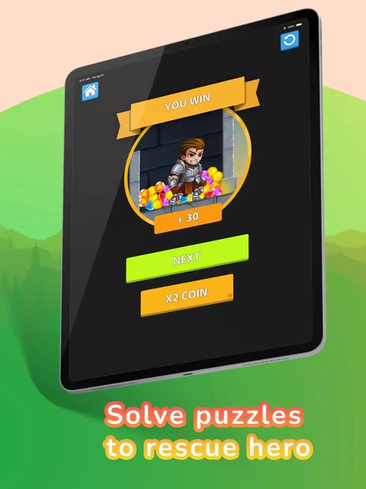 Скриншоты Hero Rescue Puzzles - Conquest iPad 