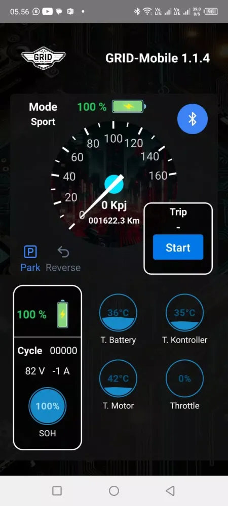 Capturas de pantalla de GRID Mobile