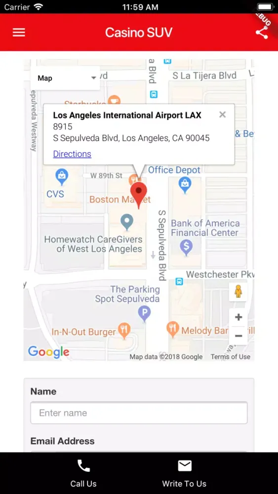 Capturas de pantalla de Casino SUV - LA Car Service