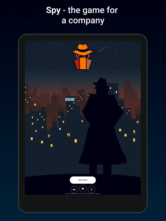 Ảnh chụp màn hình của Spy - the game for a company iPad 