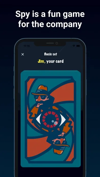 Ảnh chụp màn hình của Spy - the game for a company