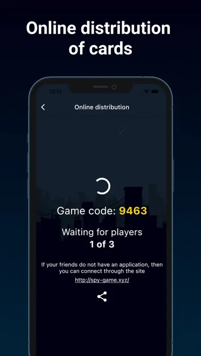 Ảnh chụp màn hình của Spy - the game for a company
