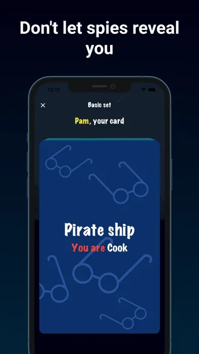 Ảnh chụp màn hình của Spy - the game for a company