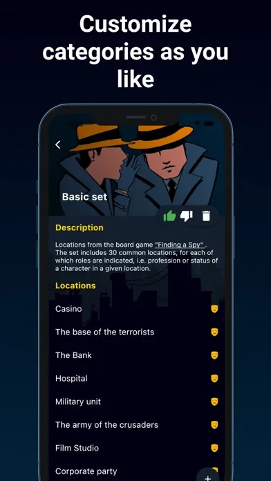 Ảnh chụp màn hình của Spy - the game for a company