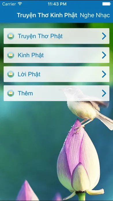 Ảnh chụp màn hình của Truyện Phật - Thơ Phật - Lời Phật - Kinh Phật