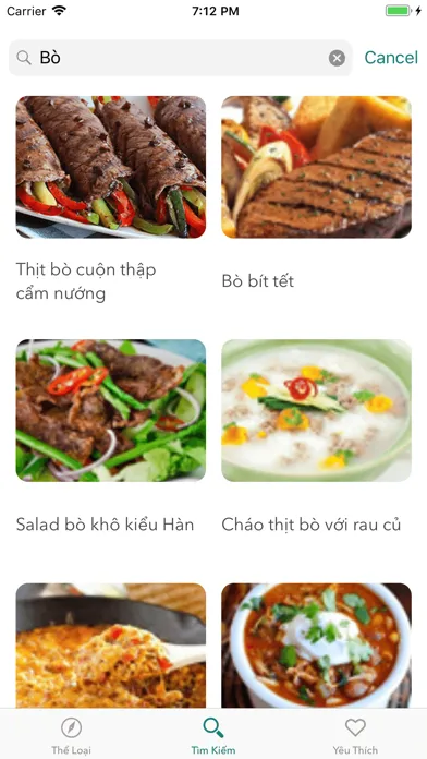 Ảnh chụp màn hình của Món Ngon - Mon Ngon Moi Ngay