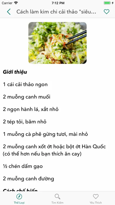 Ảnh chụp màn hình của Món Ngon - Mon Ngon Moi Ngay