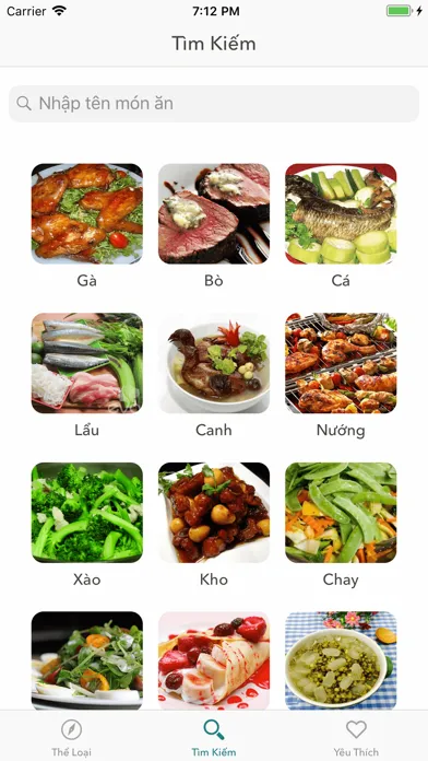 Ảnh chụp màn hình của Món Ngon - Mon Ngon Moi Ngay