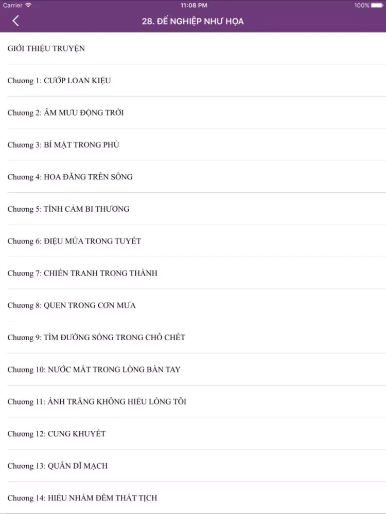 Скриншоты Cung Đình Ngôn Tình Offline Hay Nhất Hot Nhất iPad 