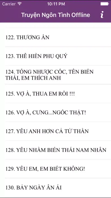 Zrzuty ekranu Truyện ngôn tình offline - Hay nhất - Hot nhất